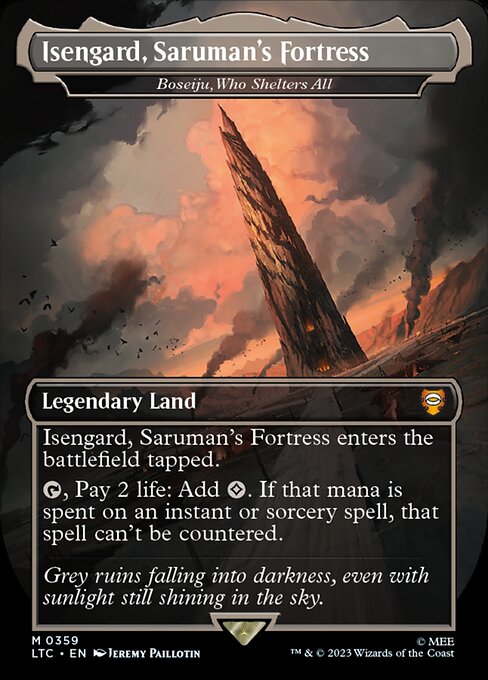 Boseiju, Who Shelters All XLTC-359 Mythic Near Mint Englisch Foil