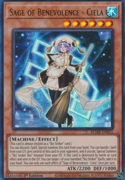 Sage of Benevolence - Ciela BLMR-051 Ultra Rare Excellent Englisch 1. Auflage