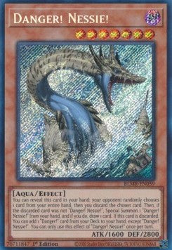 Gefahr! Nessie! (V.1) BLMR-059 Secret Rare Near Mint Deutsch 1. Auflage