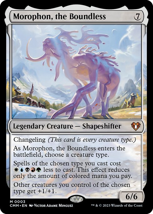 Morophon, the Boundless CMM-3 Mythic Excellent Englisch