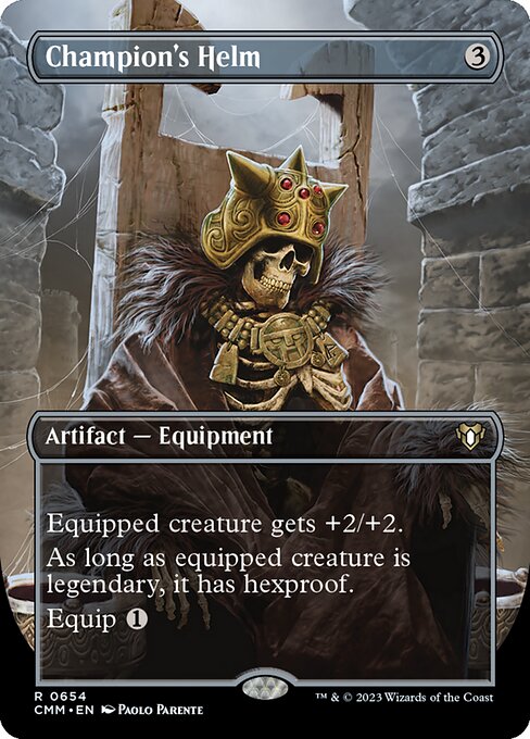 Champion's Helm XCMM-654 Rare Near Mint Englisch