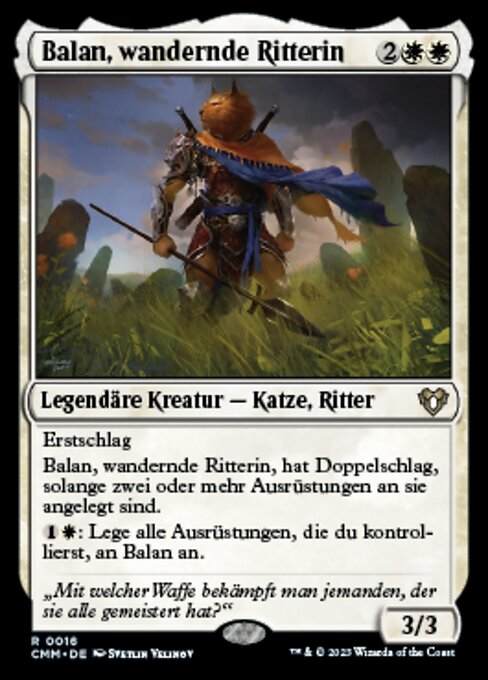 Balan, wandernde Ritterin CMM-16 Rare Near Mint Deutsch
