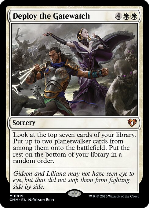 Deploy the Gatewatch XCMM-819 Mythic Near Mint Englisch