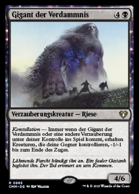 Gigant der Verdammnis XCMM-865 Rare Near Mint Deutsch