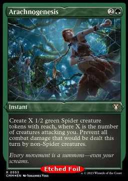 Arachnogenese XCMM-553 Rare Excellent Englisch Foil
