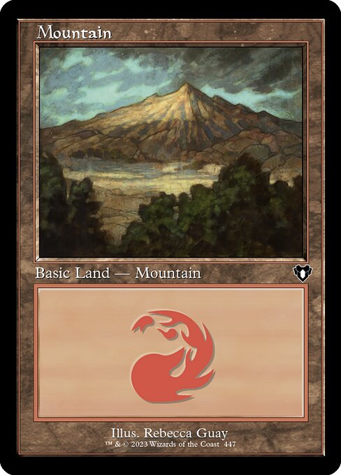 Mountain XCMM-447 Land Excellent Englisch Foil
