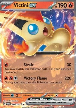 Victini ex OBF-033 Double Rare Good Deutsch