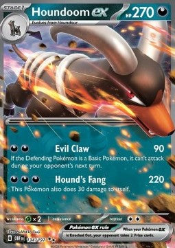 Hundemon ex OBF-134 Double Rare Near Mint Deutsch