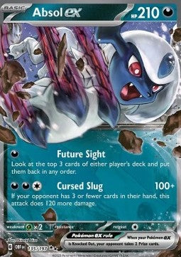 Absol ex OBF-135 Double Rare Near Mint Deutsch
