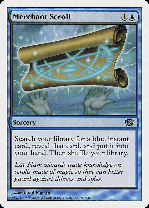 Merchant Scroll 8ED-91 Uncommon Excellent Englisch