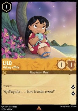 Lilo - Wünscht sich was 1TFC-9 Rare Near Mint Englisch Foil