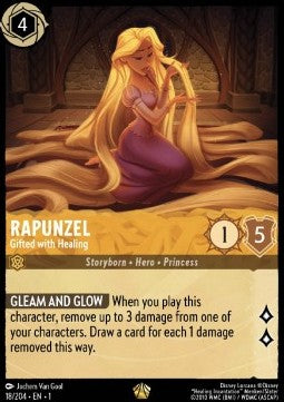 Rapunzel - Begnadete Heilerin 1TFC-18 Legendary Near Mint Englisch