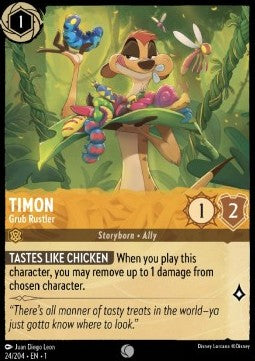 Timon - Larvendieb 1TFC-24 Common Boosterfrisch Deutsch Foil