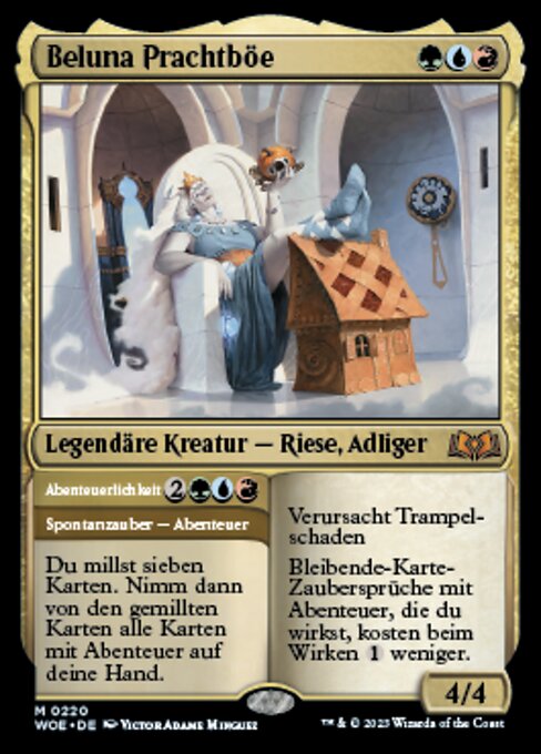 Beluna Grandsquall // Abenteuerlichkeit WOE-220 Mythic Excellent Deutsch