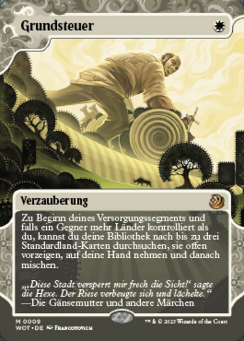 Grundsteuer (V.1) WOT-9 Mythic Near Mint Deutsch