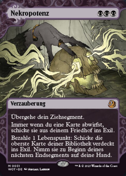 Nekropotenz (V.1) WOT-31 Mythic Near Mint Deutsch