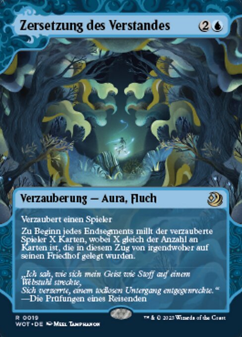 Zersetzung des Verstandes WOT-19 Rare Near Mint Deutsch
