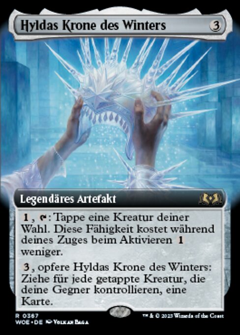 Hyldas Krone des Winters XWOE-367 Rare Near Mint Deutsch