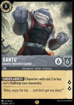 Gantu - Kapitän der Galaktischen Föderation 1TFC-178 Legendary Boosterfrisch Deutsch
