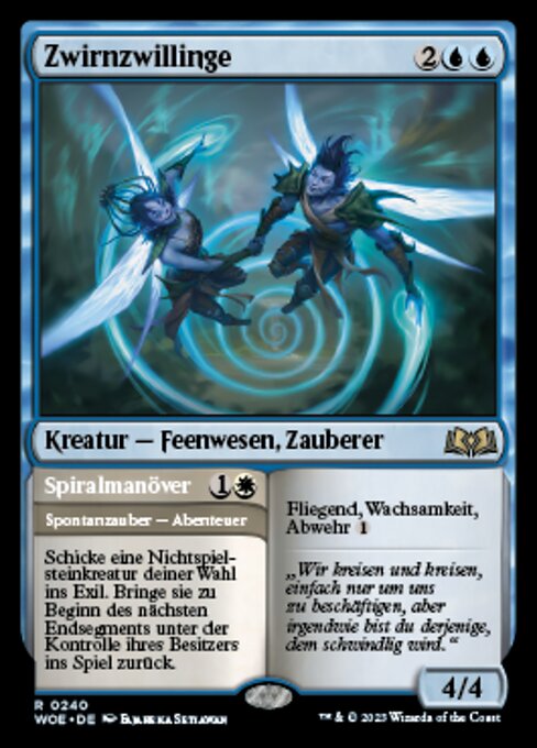 Twining Twins // Spiralmanöver WOE-240 Rare Excellent Deutsch