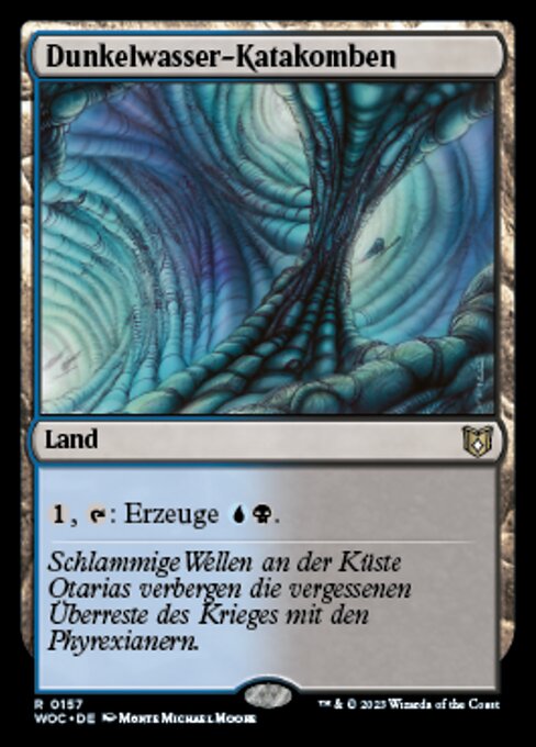 Dunkelwasser-Katakomben WOC-157 Rare Near Mint Deutsch