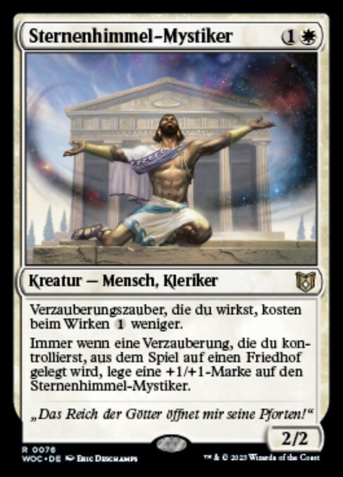 Sternenhimmel-Mystiker WOC-76 Rare Near Mint Deutsch