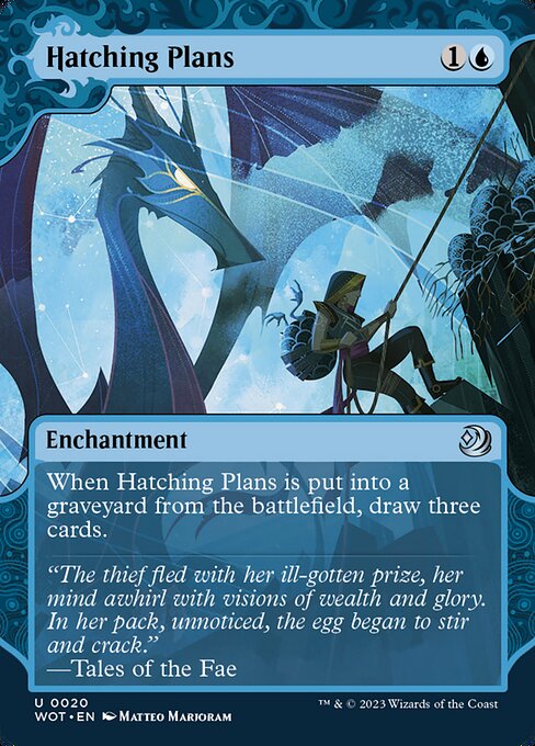 Hatching Plans WOT-20 Uncommon Near Mint Englisch Foil