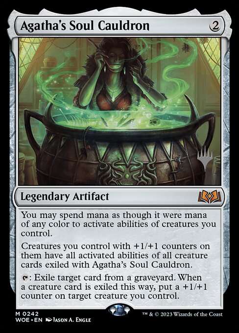 Agatha's Soul Cauldron PWOE-242 Mythic Near Mint Englisch