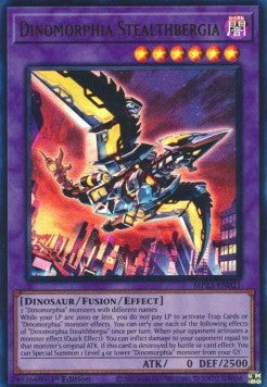 Dinomorphia Stealthbergia MP23-021 Ultra Rare Excellent Englisch 1. Auflage
