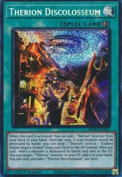 Therion Discolosseum MP23-EN091 Secret Rare Excellent Englisch 1. Auflage