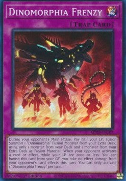 Dinomorphia Frenzy MP23-107 Super Rare Excellent Englisch 1. Auflage