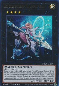 Exosister Kaspitell MP23-257 Ultra Rare Excellent Englisch 1. Auflage