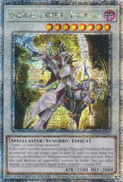 Enlightenment Paladin TN23-010 Quarter Century Secret Rare Near Mint Englisch