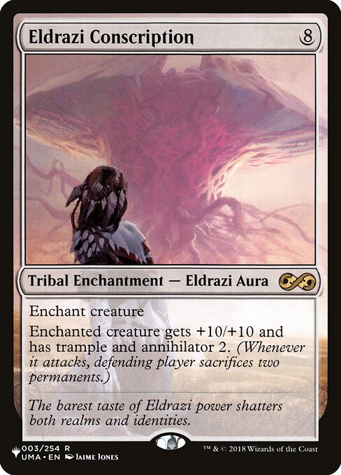 Eldrazi-Zwangsverpflichtung ZNL-3 Rare Near Mint Englisch