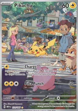 Pikachu MEW-173 Illustration Rare Near Mint Englisch