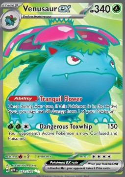 Venusaur ex MEW-182 Ultra Rare Near Mint Englisch