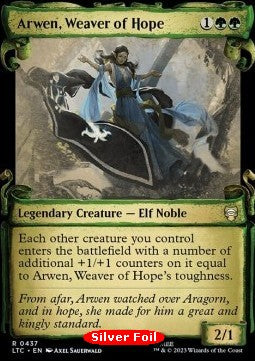 Arwen, Weaver of Hope LTRH-437 Rare Near Mint Englisch Foil