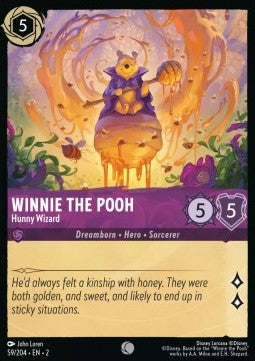 Winnie Puuh - Honigzauberer 2ROF-59 Common Boosterfrisch Englisch