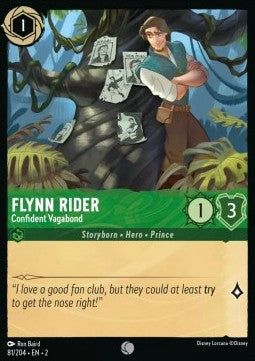 Flynn Rider - Selbstbewusster Vagabund 2ROF-81 Common Boosterfrisch Englisch