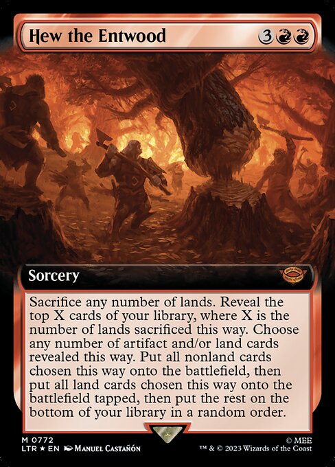 Fällen des Entwalds (V.4) LTRH-772 Mythic Excellent Englisch Foil
