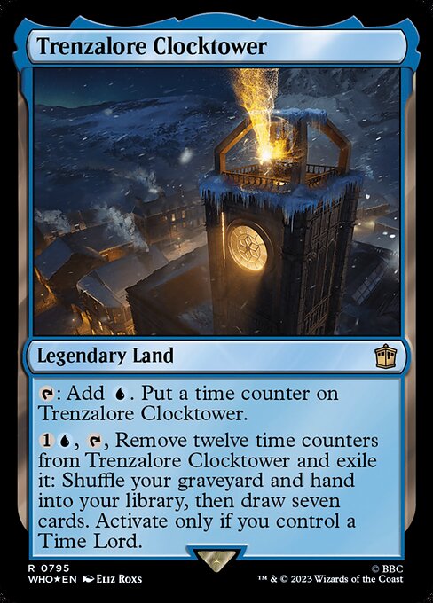 Uhrturm auf Trenzalore (V.2) XWHO-795 Rare Near Mint Englisch Foil