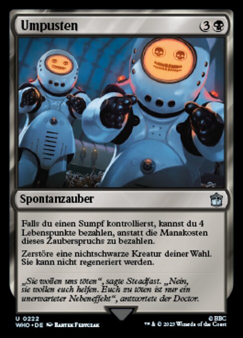Umpusten WHO-222 Uncommon Excellent Deutsch