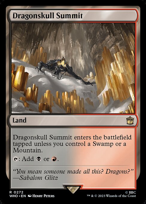 Dragonskull Summit WHO-272 Rare Near Mint Englisch Foil