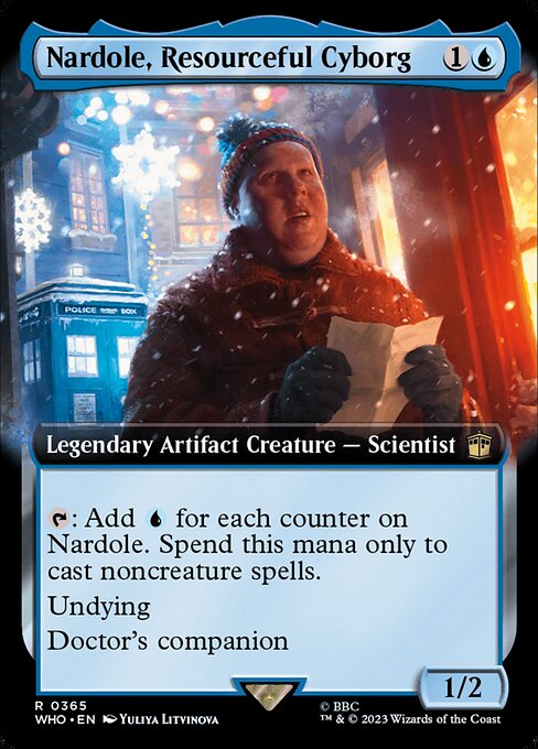 Nardole, findiger Cyborg (V.1) XWHO-365 Rare Excellent Englisch Foil