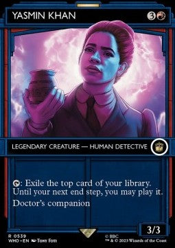 Yasmin Khan (V.2) XWHO-539 Rare Near Mint Englisch Foil