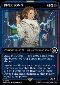 River Song (V.2) XWHO-547 Rare Excellent Englisch Foil