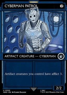 Cyberman-Patrouille (V.1) XWHO-550 Uncommon Excellent Englisch Foil