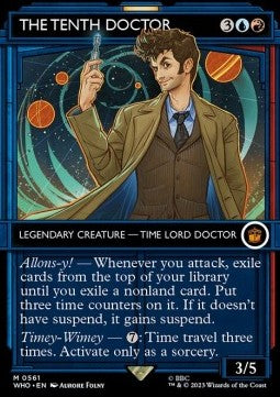 The Tenth Doctor (V.2) XWHO-561 Mythic Excellent Englisch Foil