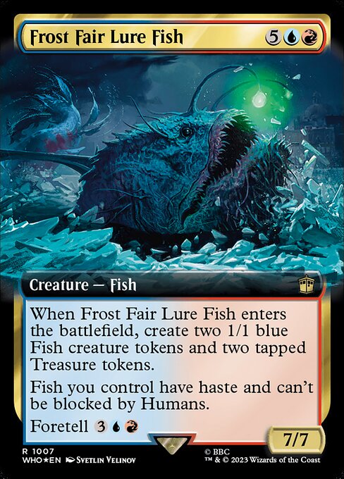 Frost Fair Lure Fish XWHO-1007 Rare Near Mint Englisch Foil