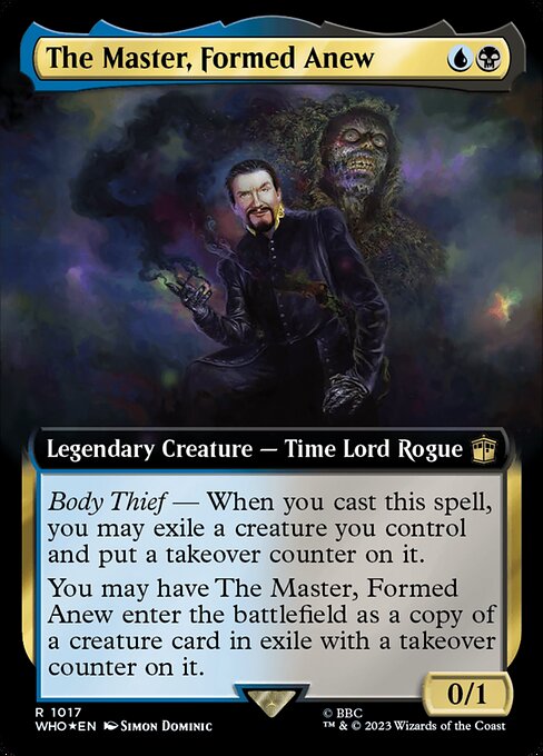 Der Master, neu geformt (V.4) XWHO-1017 Rare Near Mint Englisch Foil
